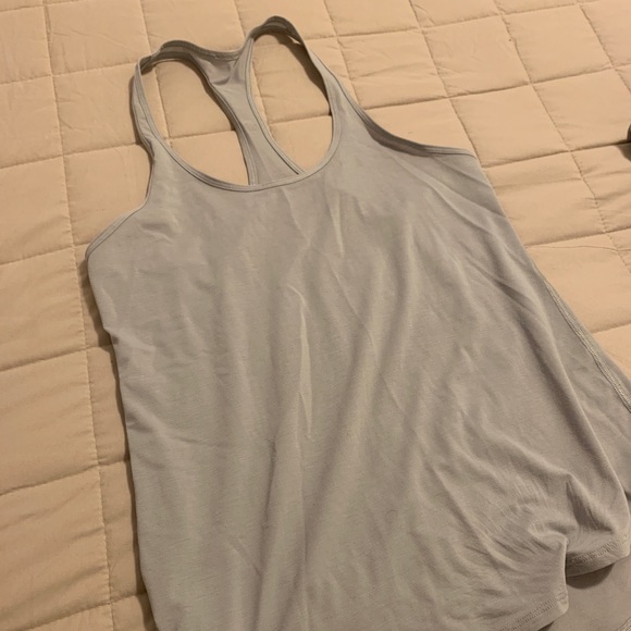 Gray lululemon tank top - Picture 2 of 2